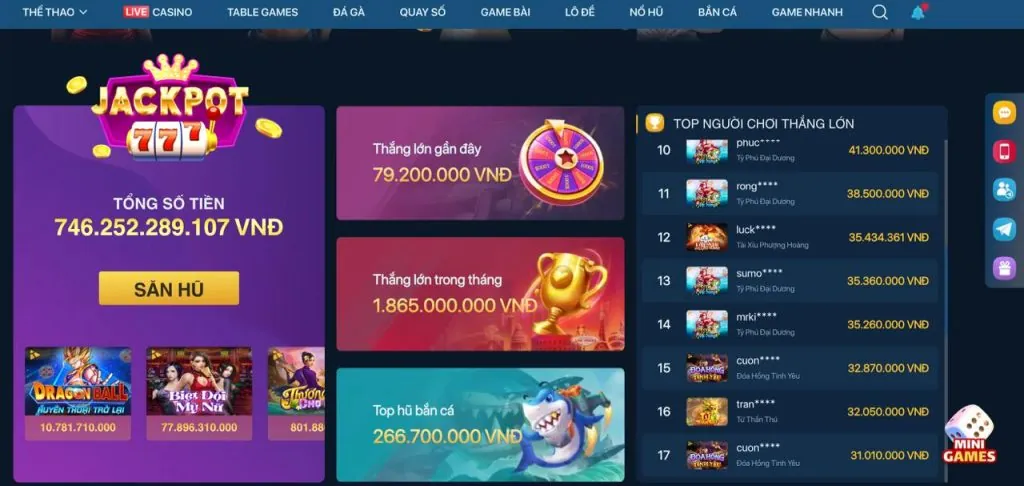Hoàn trả casino G666